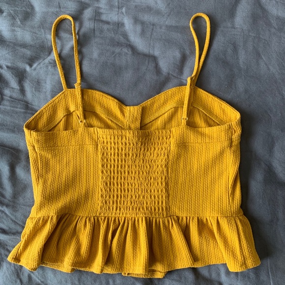 Peplum Sweetheart Neck Tank Top - Picture 4 of 4